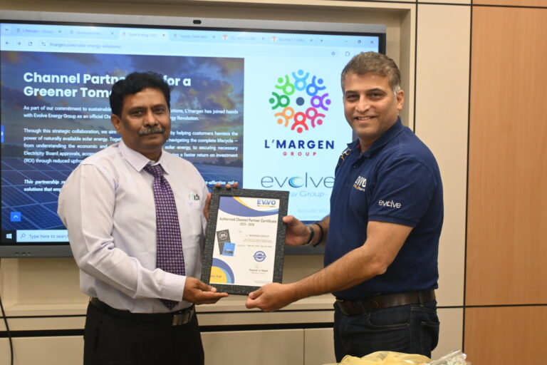 Photo Certificate Receiving from Evolve 1